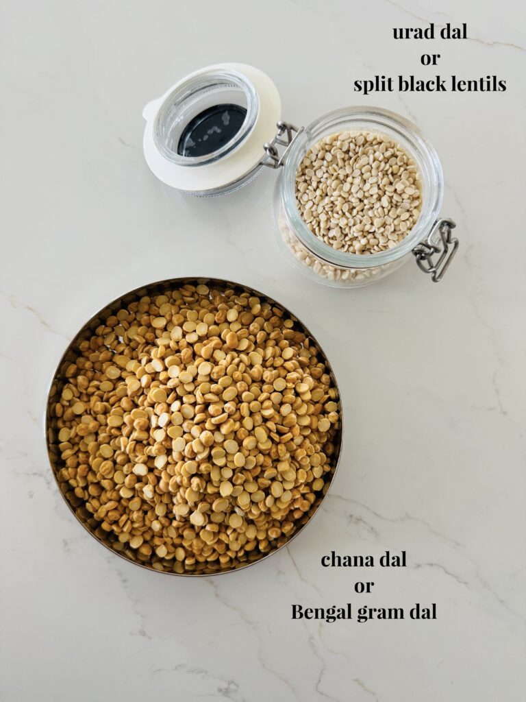 urad and chana dal